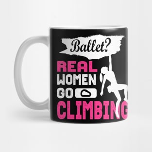 : Climbing Rock Climber Climb bouldering Mug